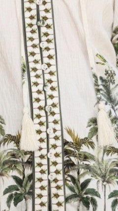 Mahlah Top - Palm Garden