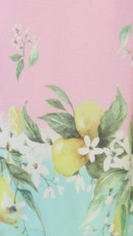 Verna Mini Dress - Rosé Lemonade
