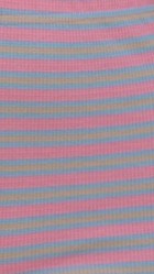 Malibu Mini Shorts - Pink/Blue Stripe