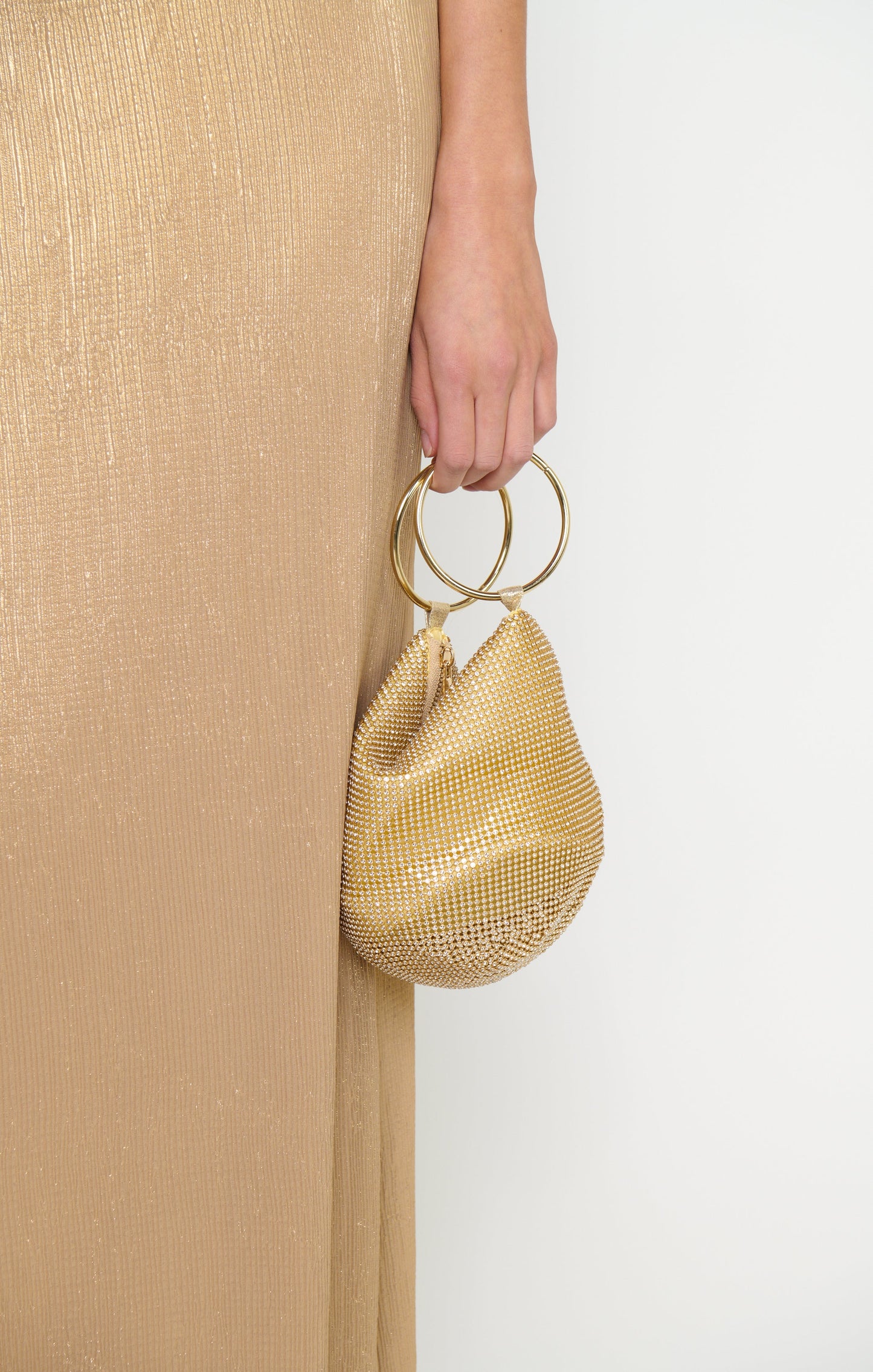 Celeste Crystal Bag ~ Gold