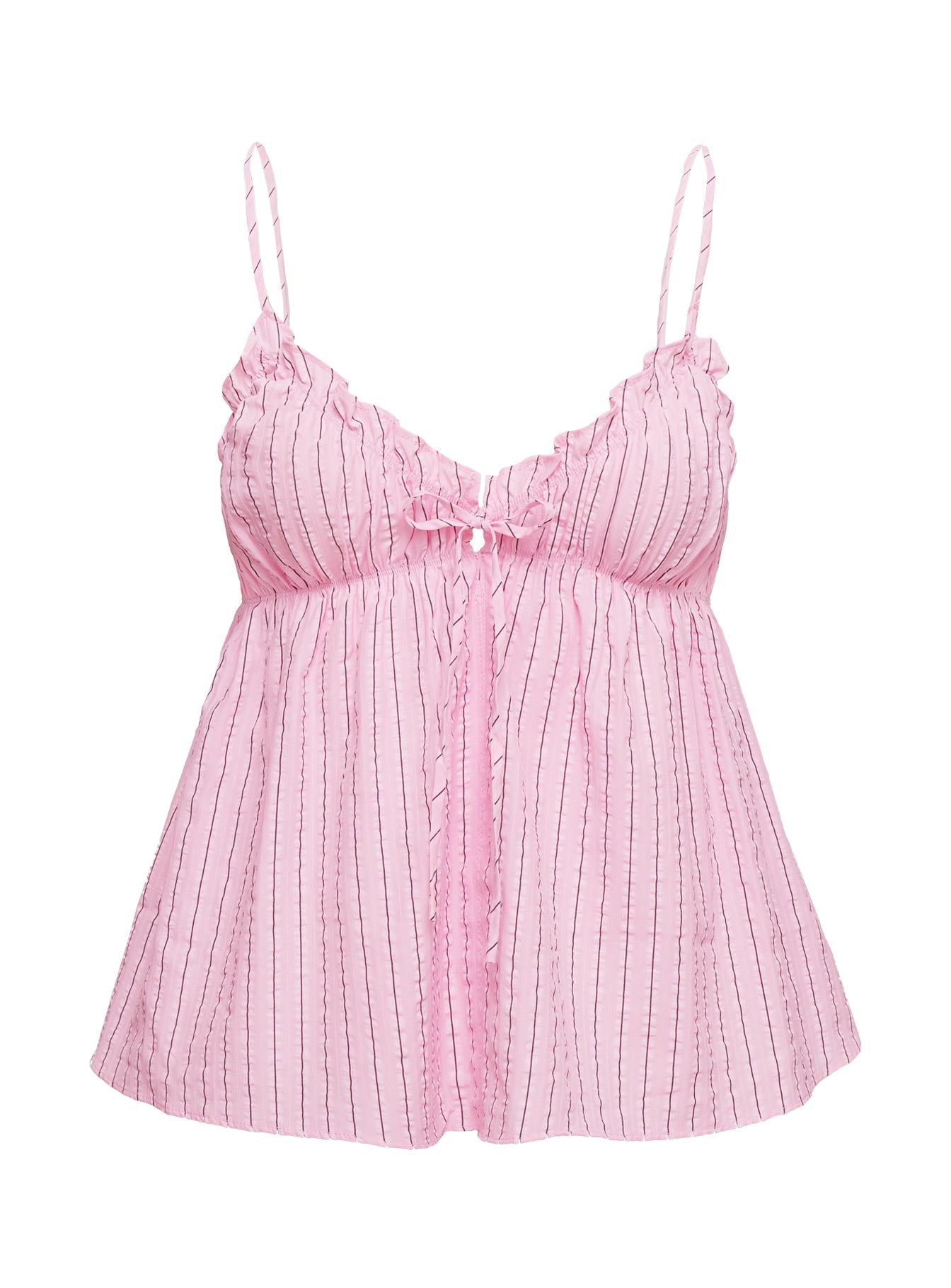 Abigayle Top Pink Stripe Petite