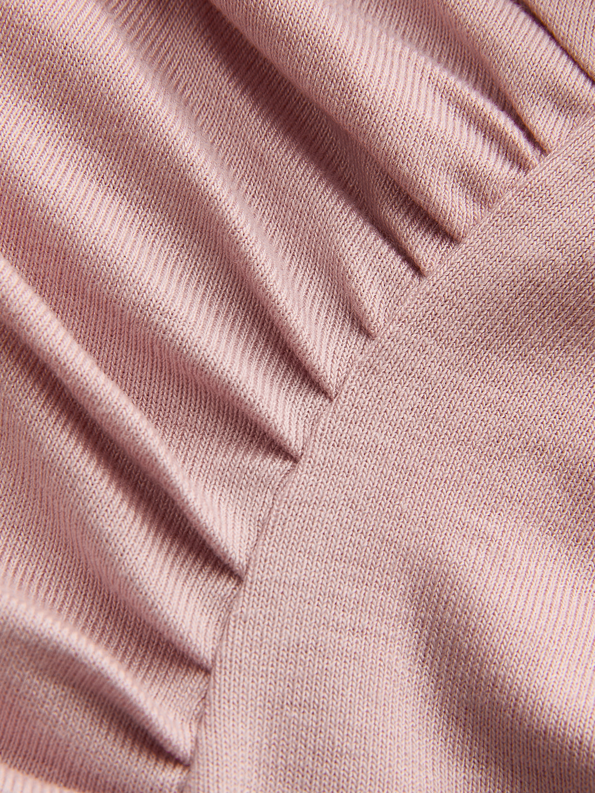 Wrap-Front Ruched Short Sleeve Top