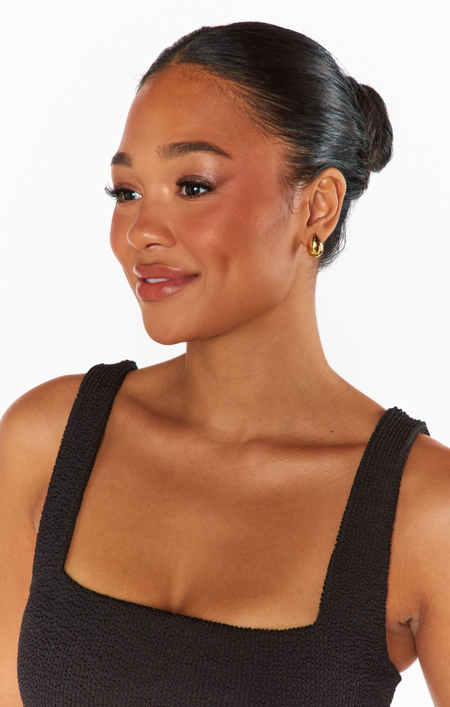 Faithy Jewels Mini Teardrop Earring ~ Gold