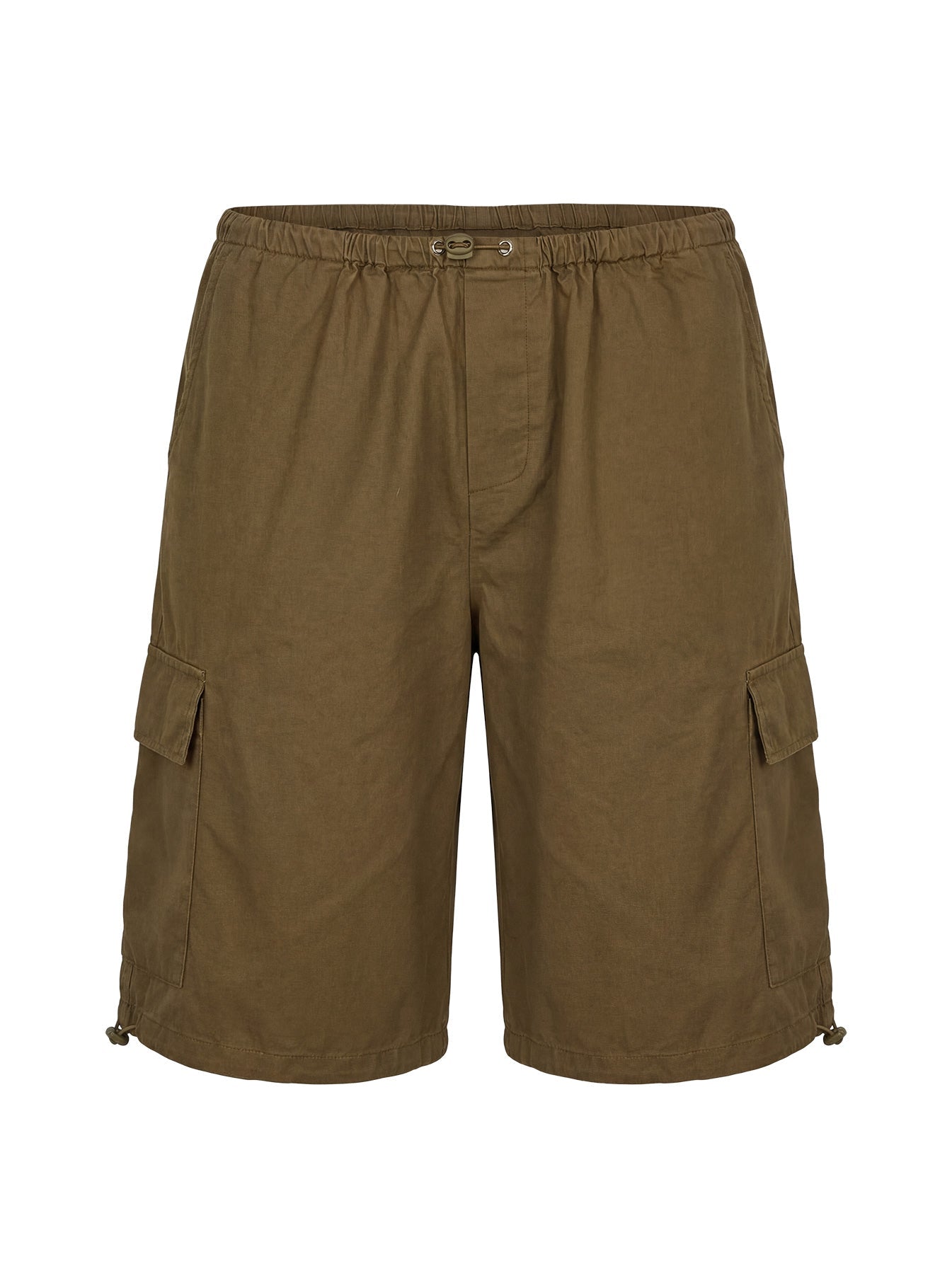 Allyza Baggy Cargo Shorts Olive