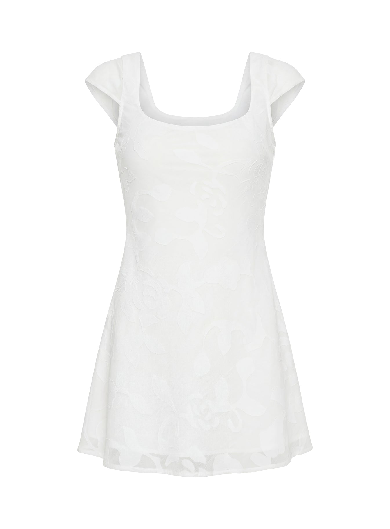 Lucienna Mini Dress White Floral