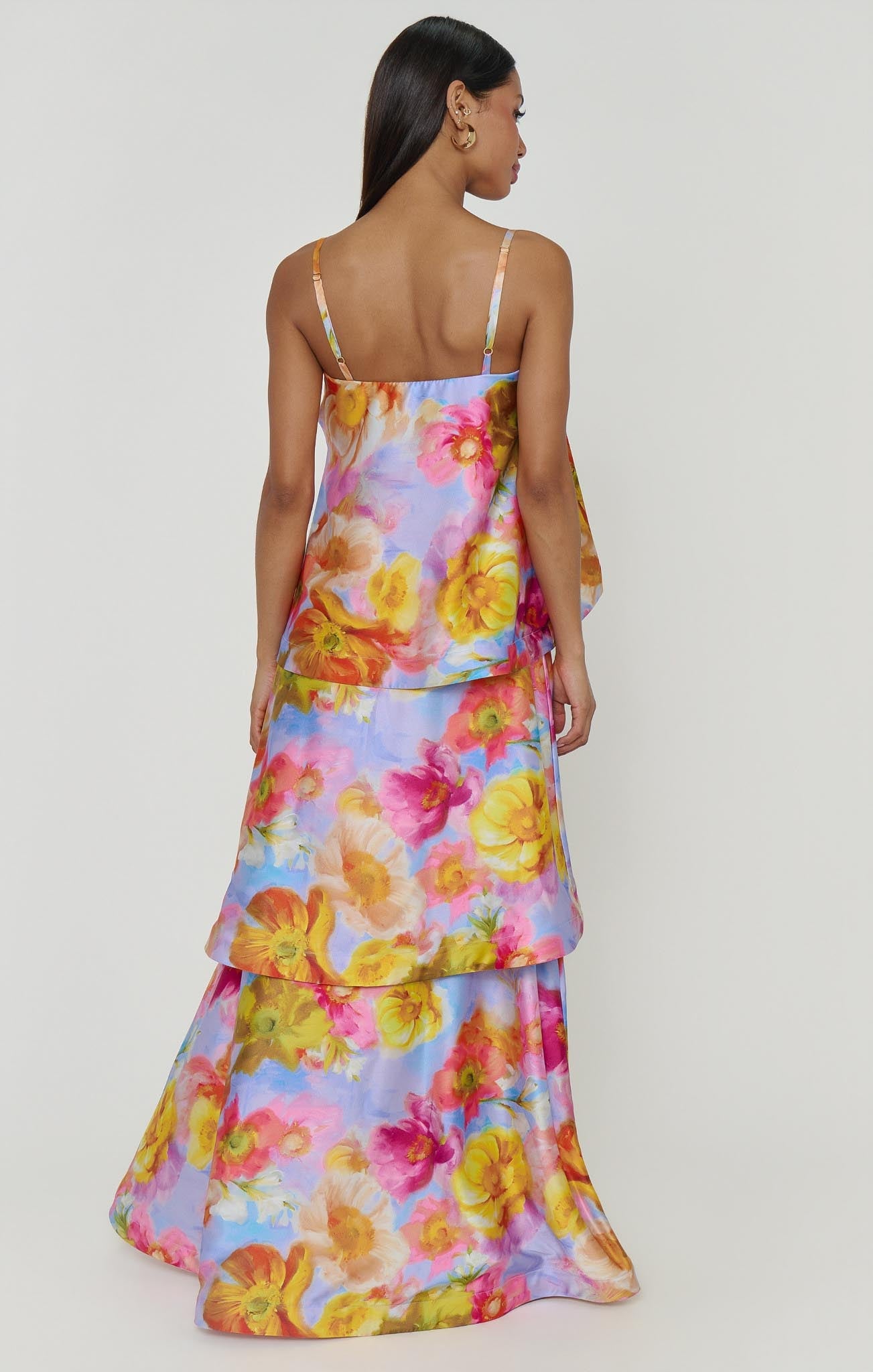 Ella Maxi Dress ~ Brushed Blooms