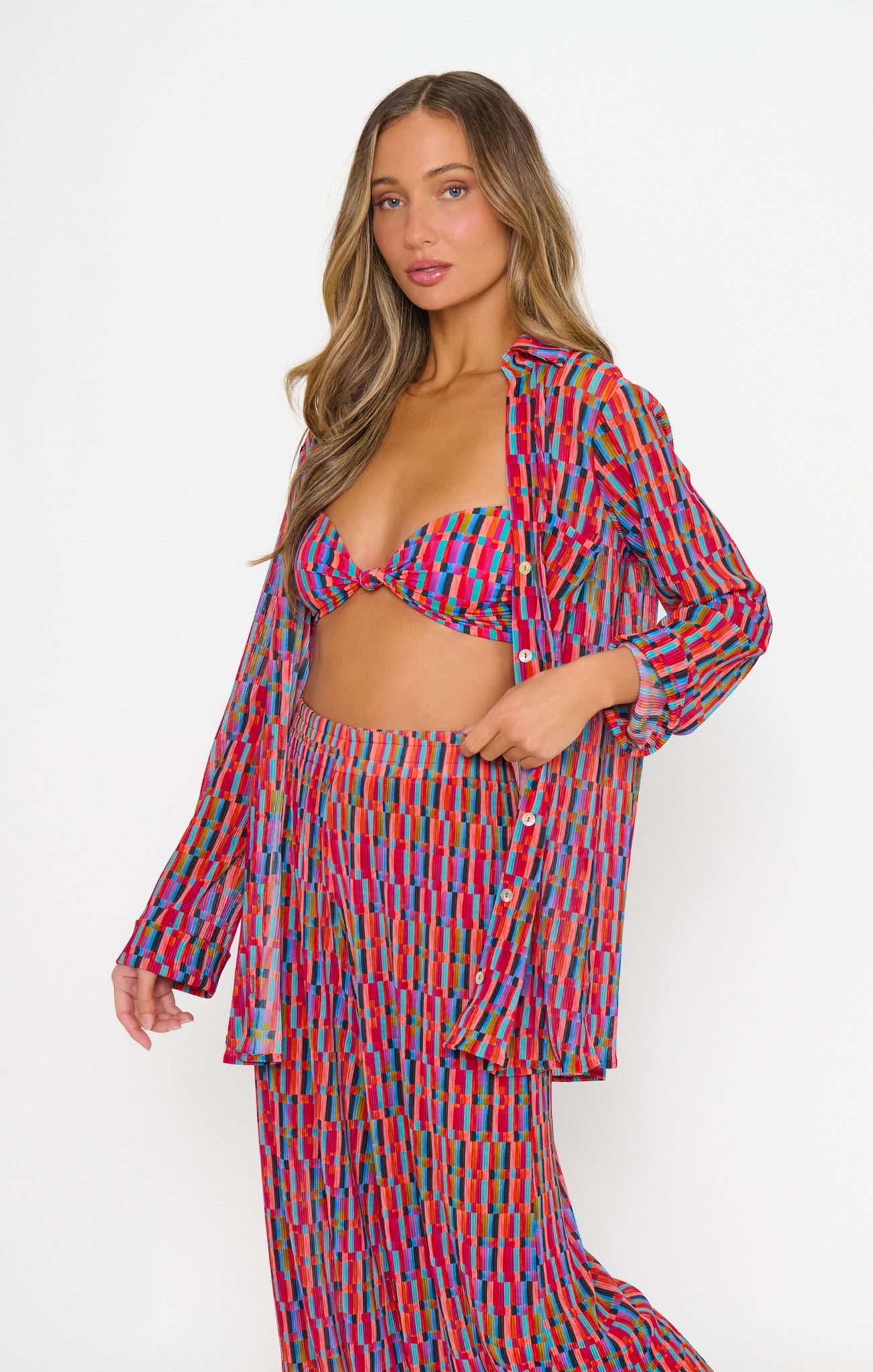 Jet Setter Pants ~ Cabo Crush Geo