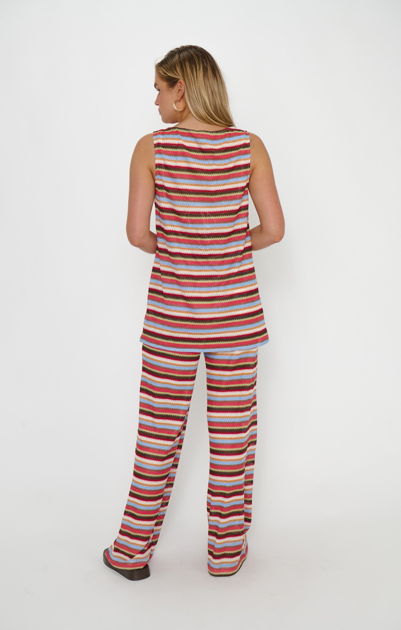 Kenny Tunic ~ Sunkissed Stripe Knit