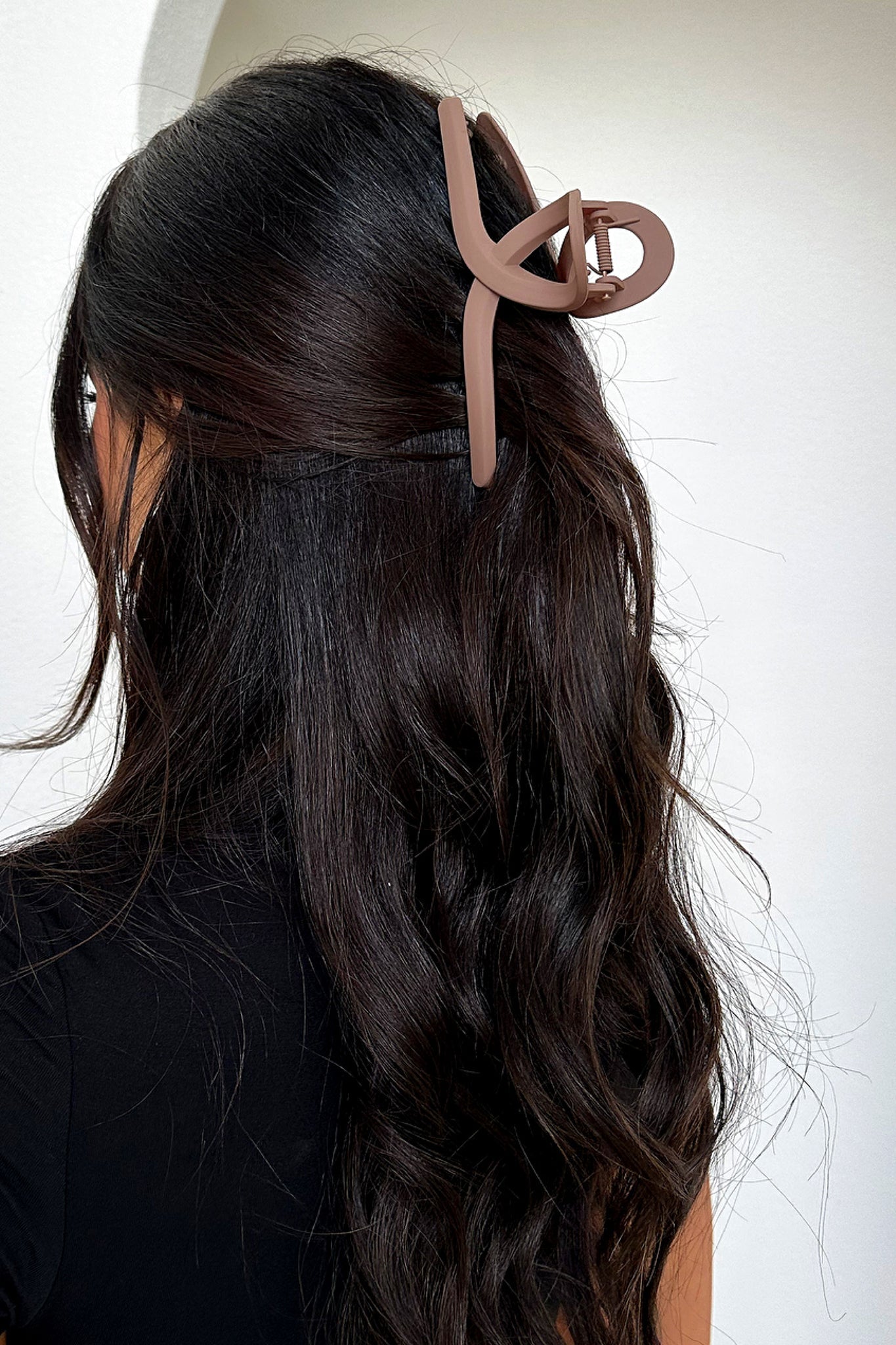 Kayla Claw Clip - Brown