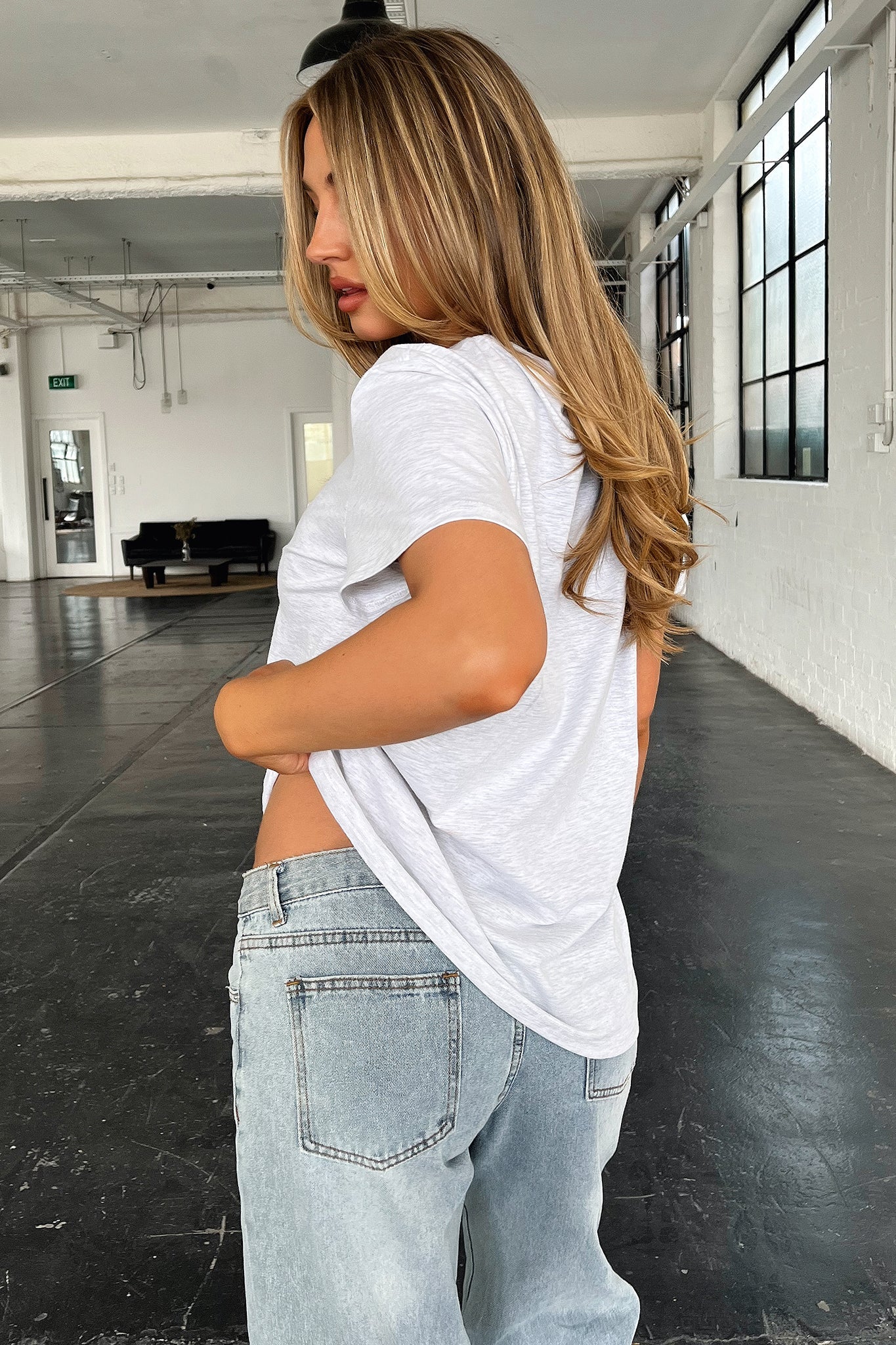 Kaztek Oversized Tee - Grey