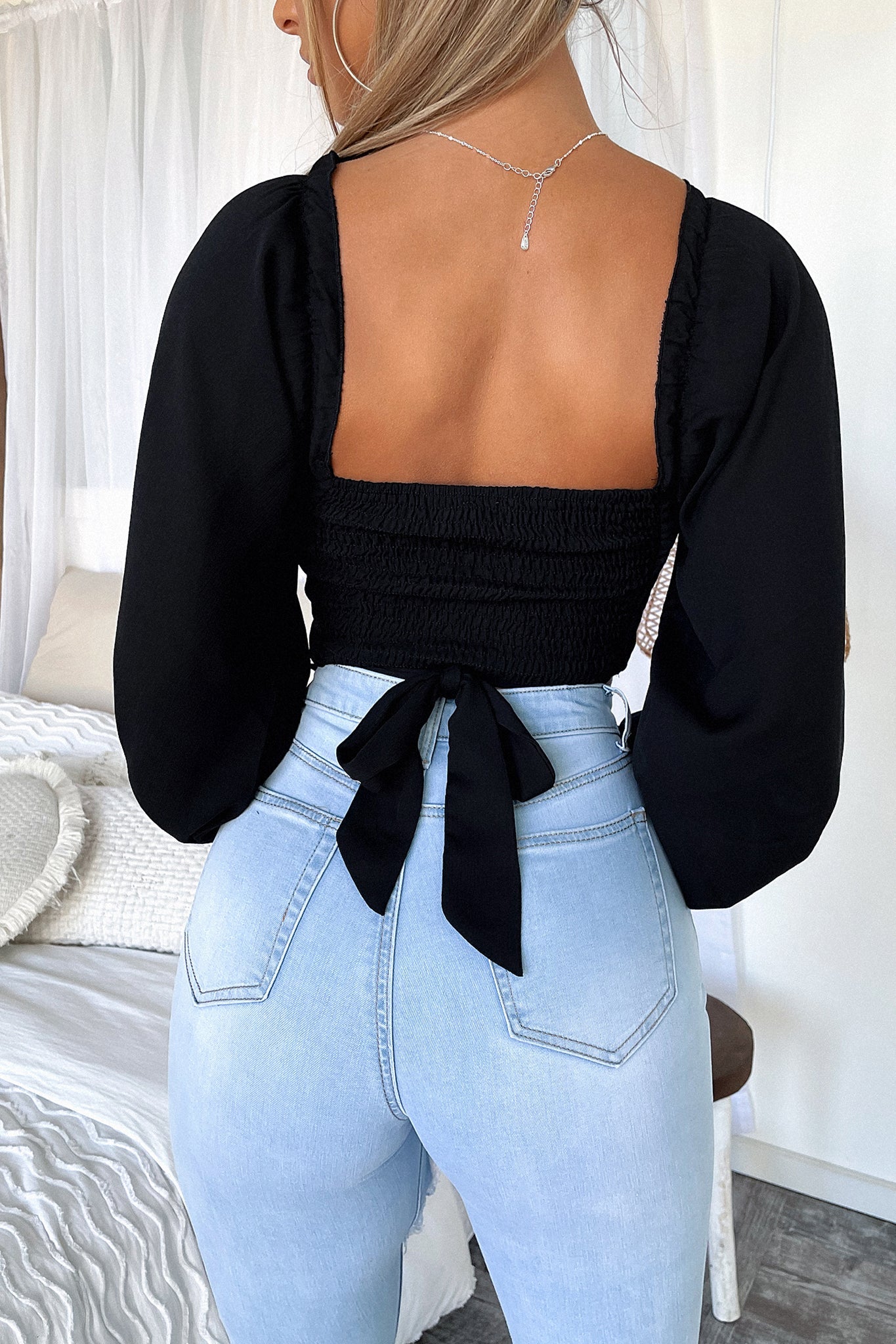Kingsley Crop - Black