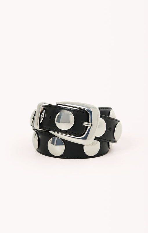 Billini Bailey Belt ~ Black/Silver