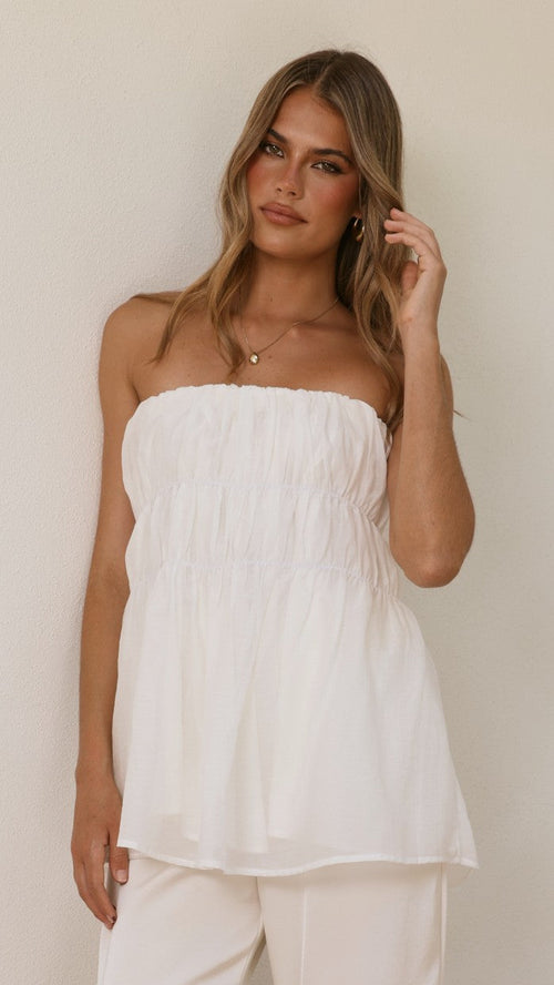 Indiana Top - White