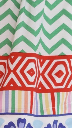 Lola Button Up Shirt - Ziggy Print