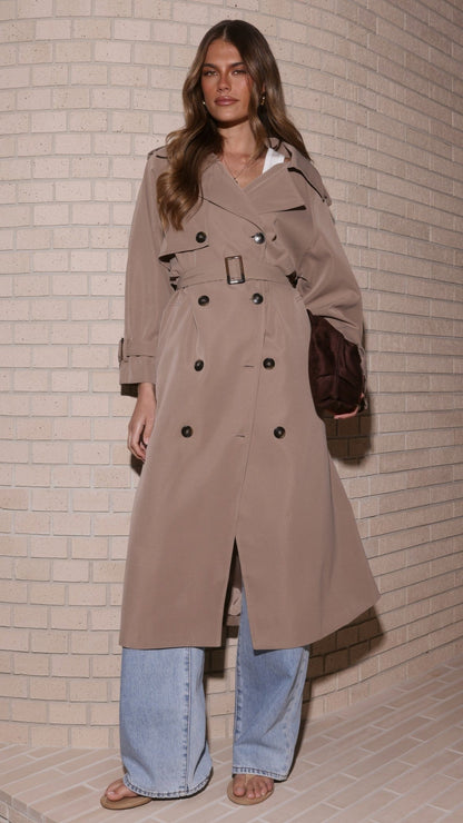 Deena Coat - Mocha