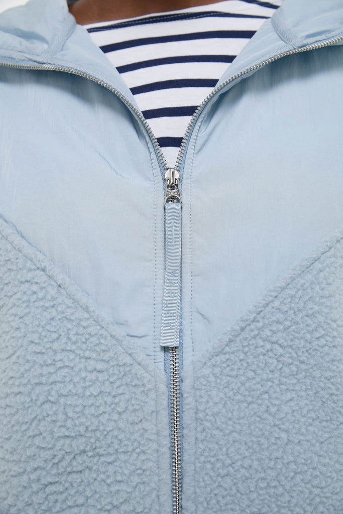 Ashley Blue Rosia Fleece Hoodie