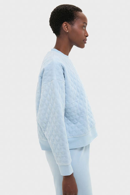 Blue Fog Velour Bennett Pullover