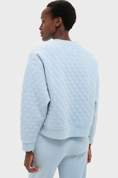 Blue Fog Velour Bennett Pullover