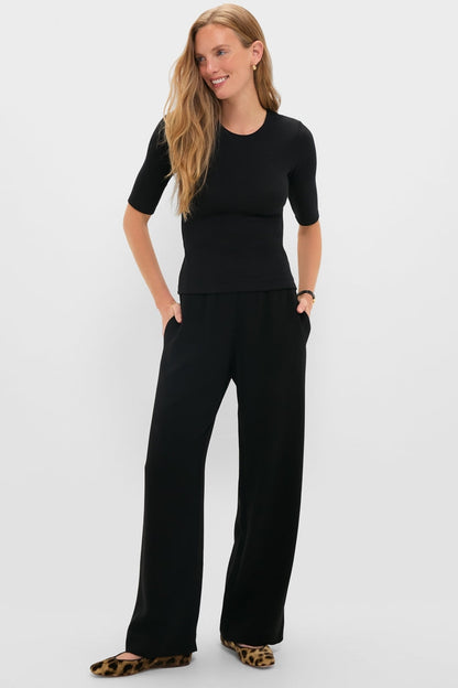 Black Arielle Pocket Pants
