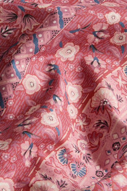 Americana Batik Stripe Tablecloth