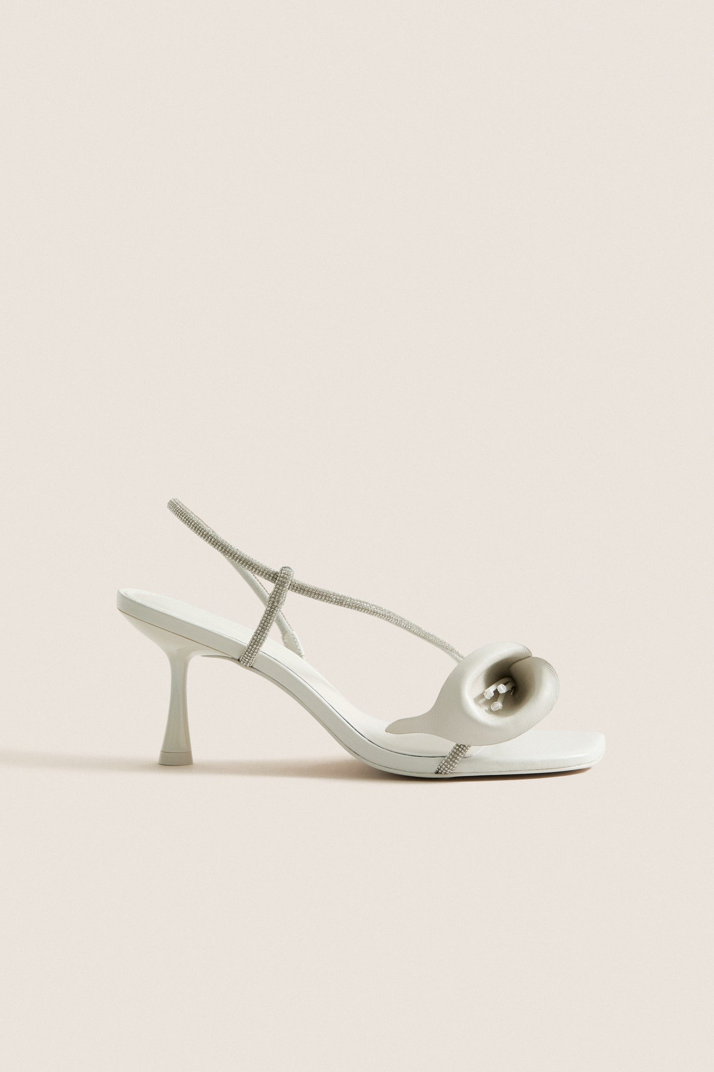 Antique White Rayna Mid Heel