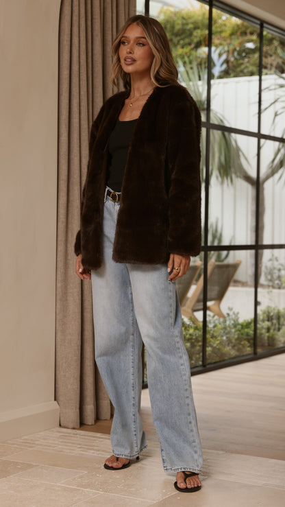 Marise Jacket - Chocolate