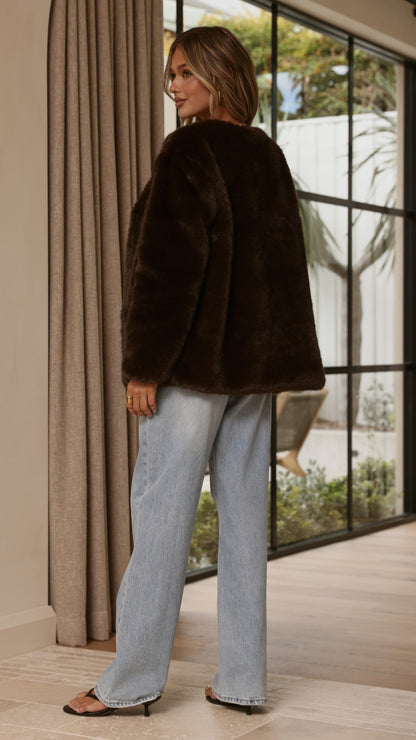 Marise Jacket - Chocolate
