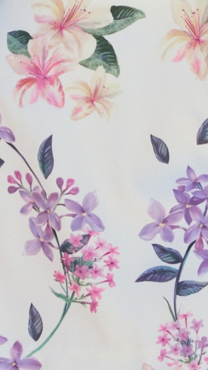 Katalina Mini Dress - Botanical Bloom
