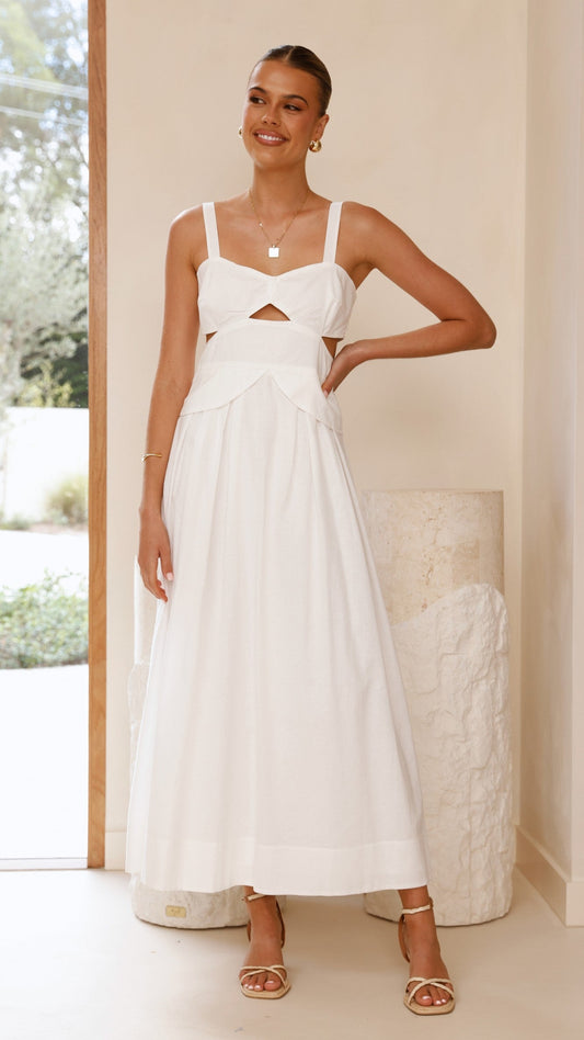 Harleigh Maxi Dress - White