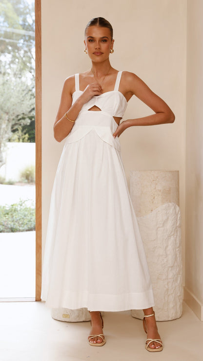 Harleigh Maxi Dress - White
