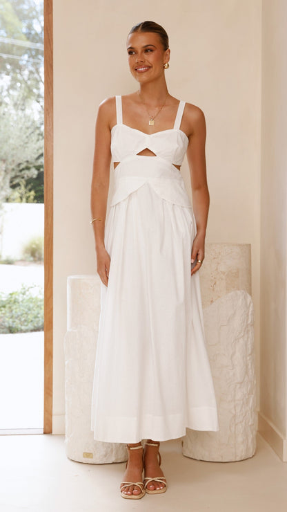 Harleigh Maxi Dress - White