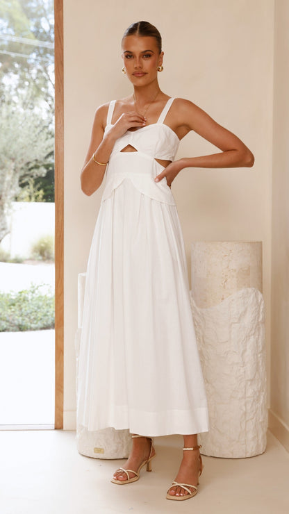 Harleigh Maxi Dress - White