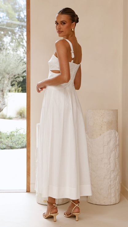 Harleigh Maxi Dress - White