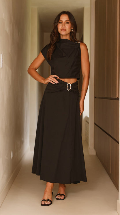Delphine Top - Black