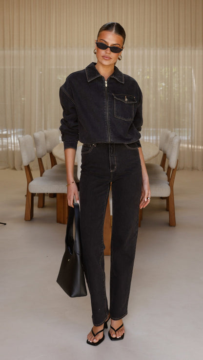 Abrand 94 High Straight Jean - Cara