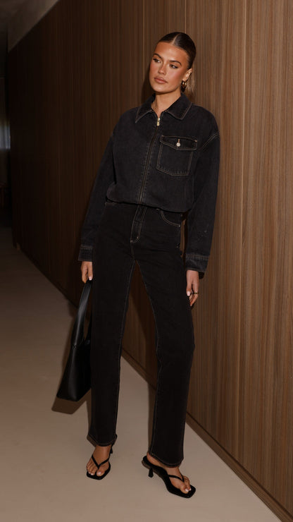 Abrand 94 High Straight Jean - Cara