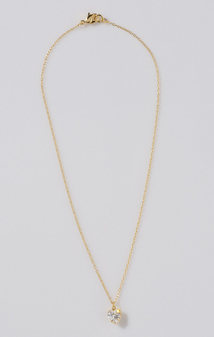 Faithy Jewels Hailey Heart Necklace ~ Gold