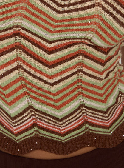 Aisling Off Shoulder Top Multi