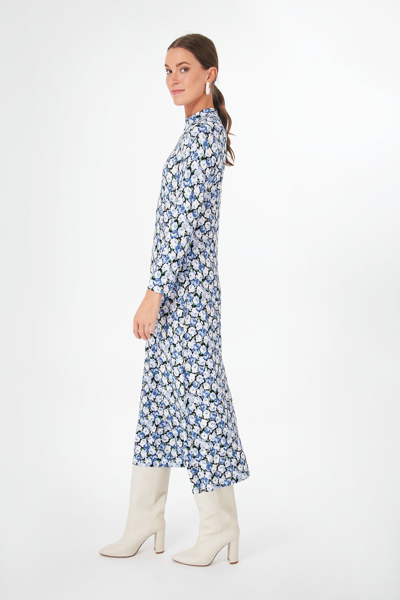 Blue English Rose Elise Dress