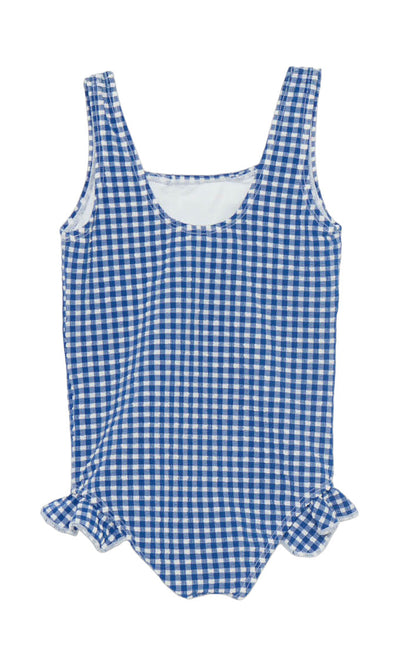 Annabel One Piece ~ Blueberry Gingham
