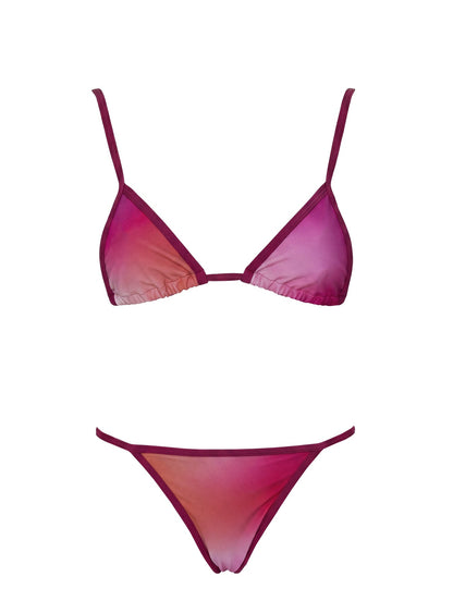 Beasley Cheeky Bikini Bottoms Pink Ombre