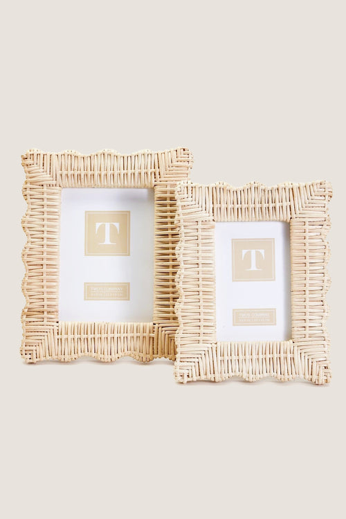 5x7 Wicker Weave Frame