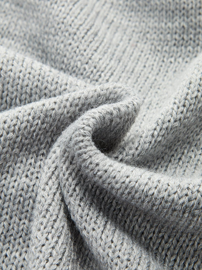 Flower Applique Sweater