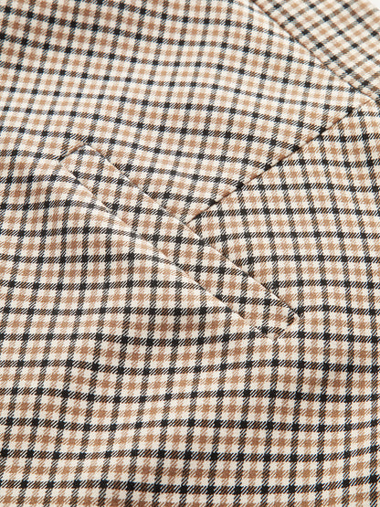 Checked Mini Skirt