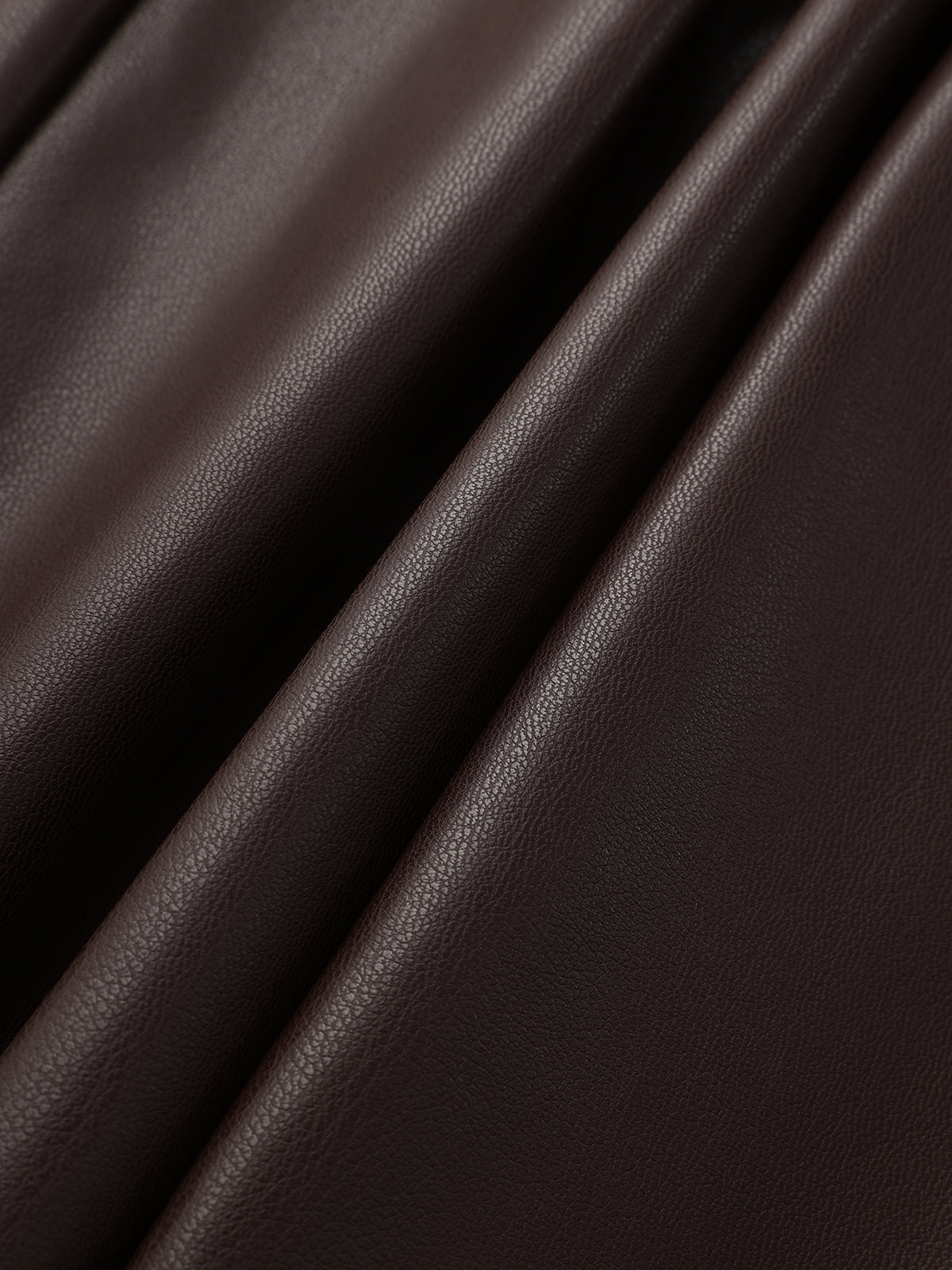 Faux Leather Wide-Leg Pants