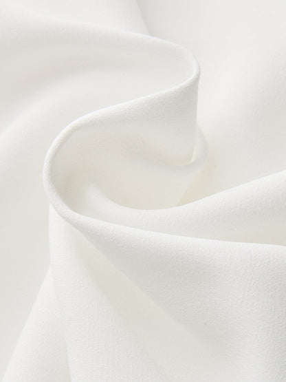 Bloused Waist Wrap-Front Blouse