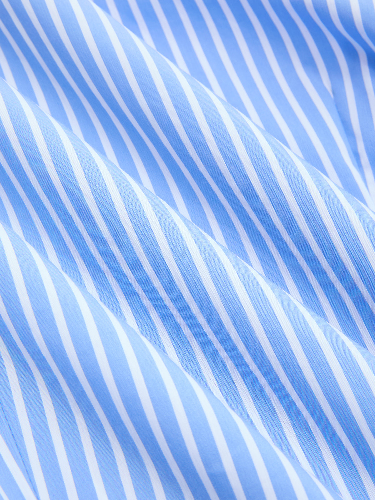 Metal Detail Flared Sleeve Striped Top