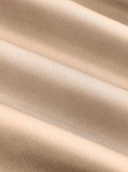 Mid-Waist Satin Pleated Balloon Pants