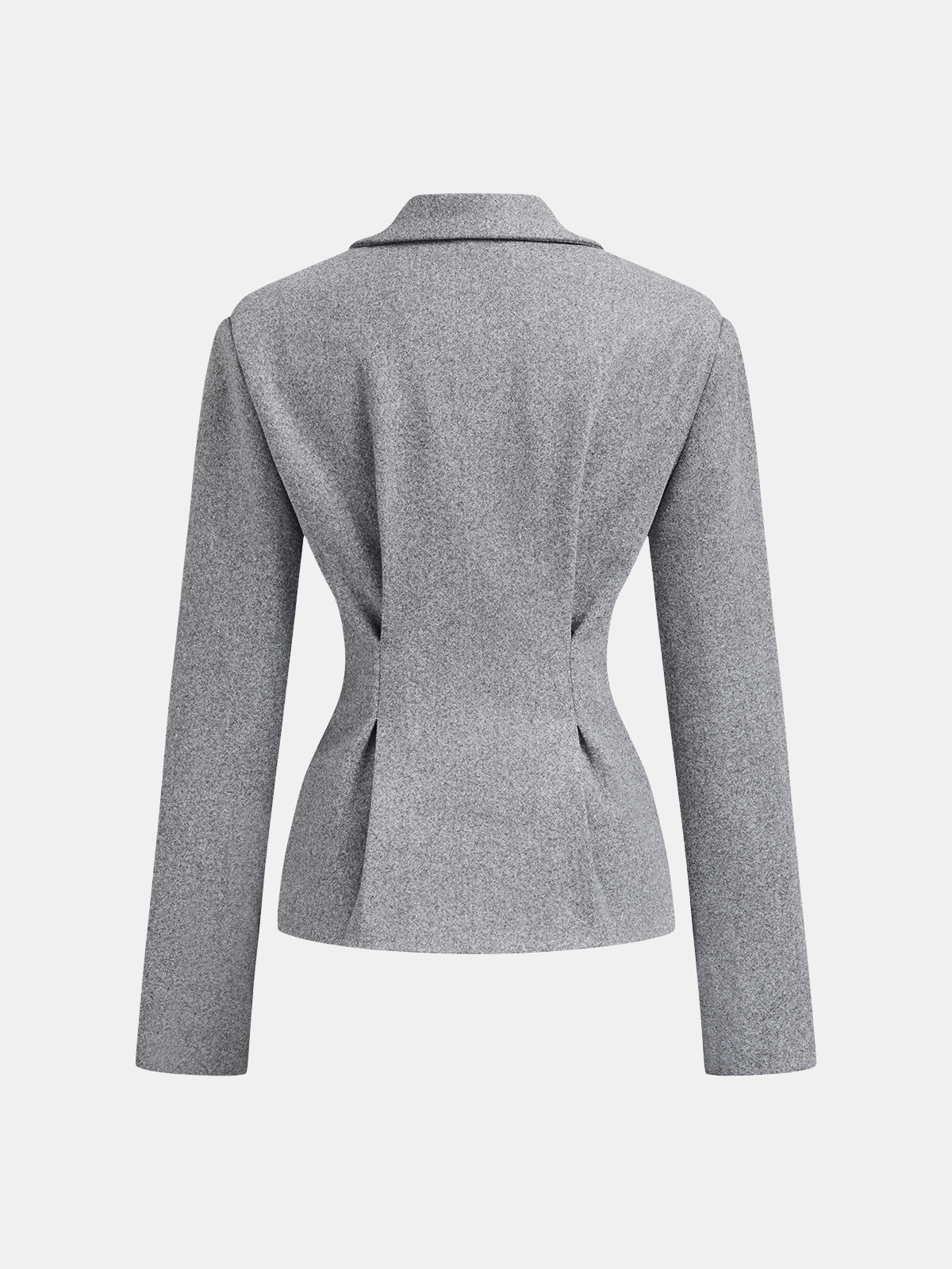 Tweed Blazer & Pleated Skirt Set