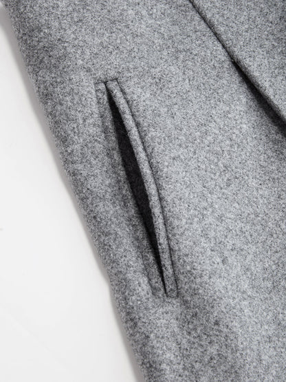 Tweed Blazer & Pleated Skirt Set